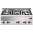 Diamond Fornuis | Pro 600 | Tafelmodel | Gas | 5 Branders | 17.4kw | 900x600x280/400mm Autumn Deals!
