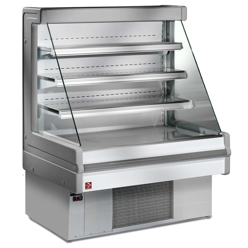 Diamond Wandkoeling | MANDY | Grijs | +2°C/+4°C | Geforceerd | 4 Schappen | 1.25kW | 1500x750x1290mm
