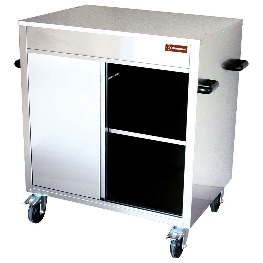 Diamond Onderkast Kippengrill | RVS | 4 Wielen | 850x700x1050mm