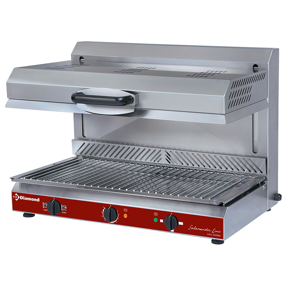 Diamond Salamander Toaster | 1 Niveau | Elektrisch | 4.5kW | 400V | Doorgeefsysteem | 800x590x590mm