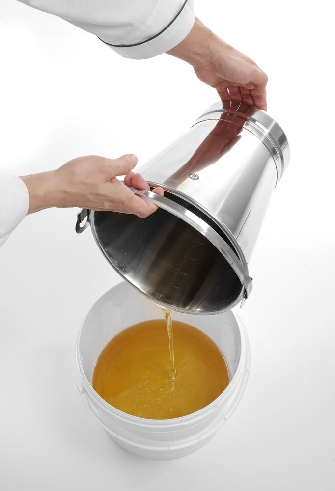 Emmer, Hendi, 11,5L, Wit, ø300x(h)230mm - Afbeelding 5