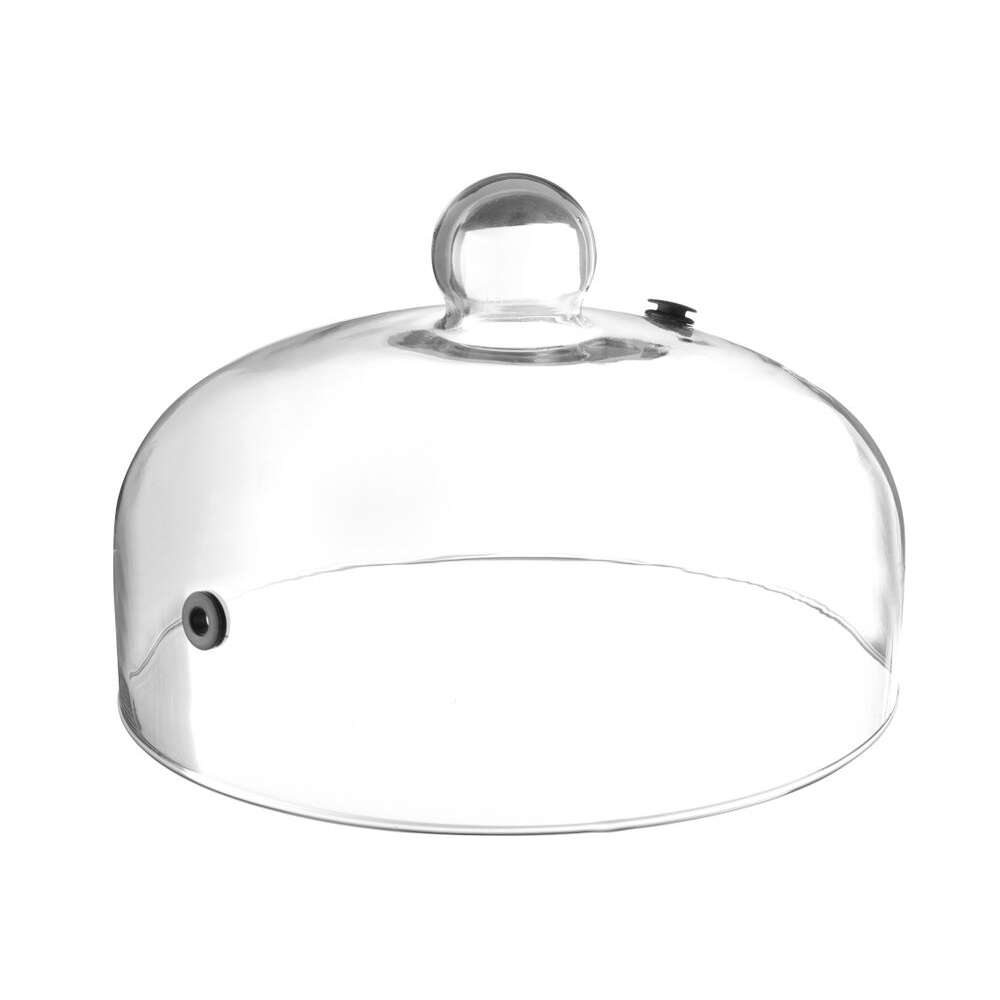 Glazen Stolp Met Ventiel, Hendi, Serveerstolp, ø260x(h)174mm