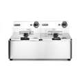 Hendi Friteuse – 2x 6L | 12L | 230v | 550x430x(h)305mm
