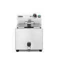 Hendi Profi Line Friteuse Met Aftapkraan – 10L | 400v/6600w | 300x680x420mm