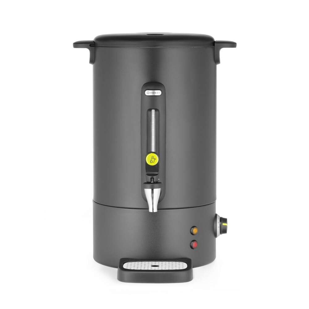 Warme Dranken Ketel Mat Zwart - Design By Bronwasser, Hendi, 16L, Zwart, 220-240v/1650w, 356x400x(h)510mm