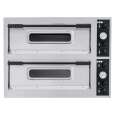 Hendi Pizzaoven Basic XXL | 2x 6 Pizza's Ø32cm | 400V/18000W | 1365x968x745mm