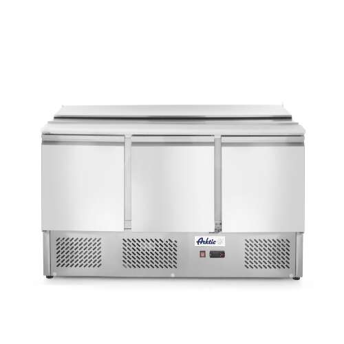 Saladette Met 3 Deuren 380l, Arktic, 230v/310w, 1390x702x(h)888mm