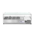 Arktic Opzetkoelvitrine | 4x 1/3 GN | -2°C/+8°C | 1205x395x430mm