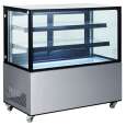 Arktic Koelvitrine | 410L | RVS/Zwart | 0°C/+6°C | Geforceerd | 3 Niveaus | Wielen | 1215x675x1210mm