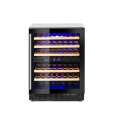 Wijnkoeler, 2 Zones, 46 Flessen, Arktic, 133L, 220-240v/90w, 595x646x(h)830mm