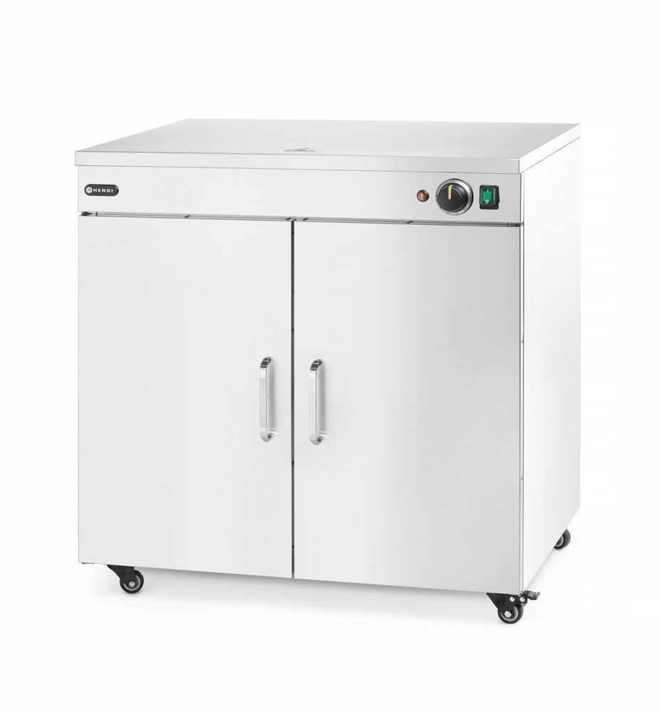 Bordenwarmer Dubbel, Hendi, 230v/800w, 735x589x(h)766mm - Afbeelding 2