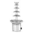 Chocolade Fontein 5 Lagen, Hendi, 230v/265w, ø332x(h)709mm