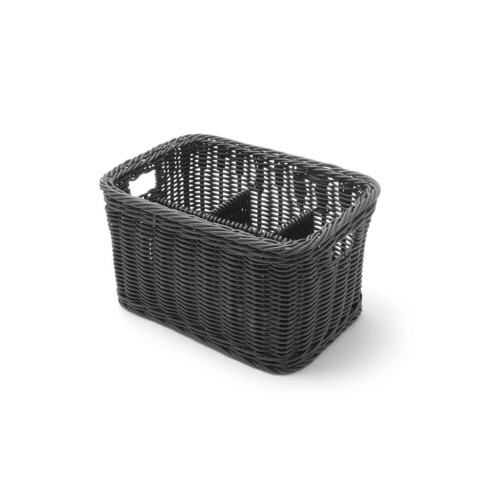 Bestekmand, Hendi, Zwart, 260x180x(h)150mm