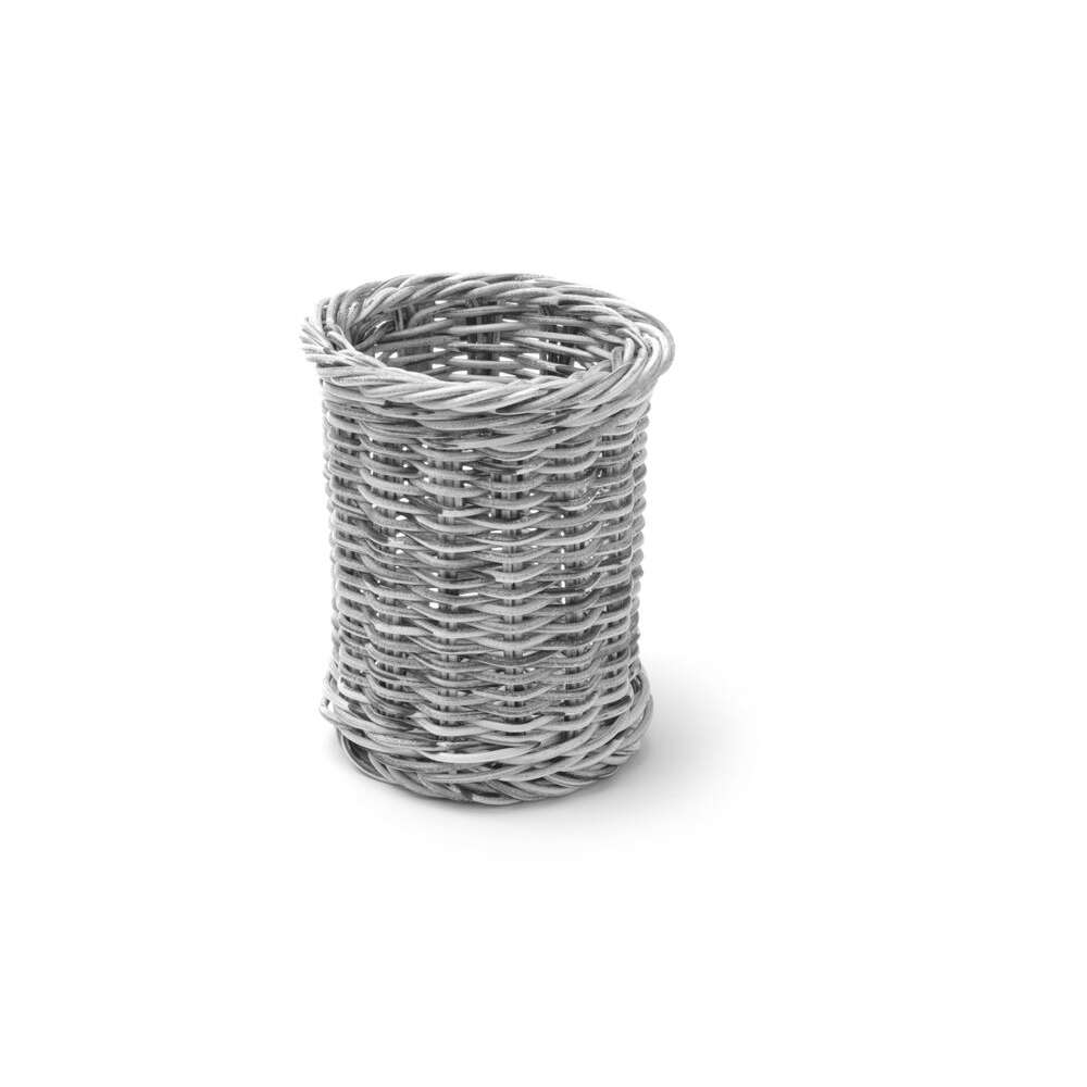 Bestekmand, Hendi, Lichtgrijs, ø100x(h)120mm
