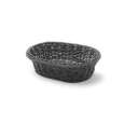 Broodmand Ovaal, Hendi, Zwart, 250x190x(h)65mm