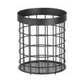 Bestekhouder Zwart, Hendi, ø120x(h)150mm