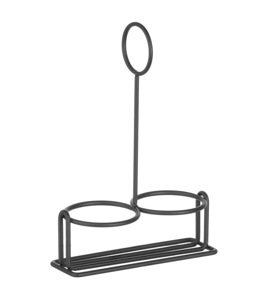 Menage Rekje Zwart, Hendi, 135x65x(h)200mm - Afbeelding 2