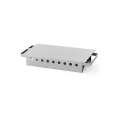 Schotelwarmer 2-pits, Hendi, 330x180x(h)65mm