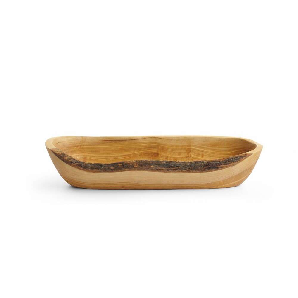 Kom Olijfhout Langwerpig, Hendi, 300x95x(h)60mm