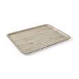 Dienblad Van Melamine Met Hout Bedrukking, Hendi, Hout Licht, 370x530mm