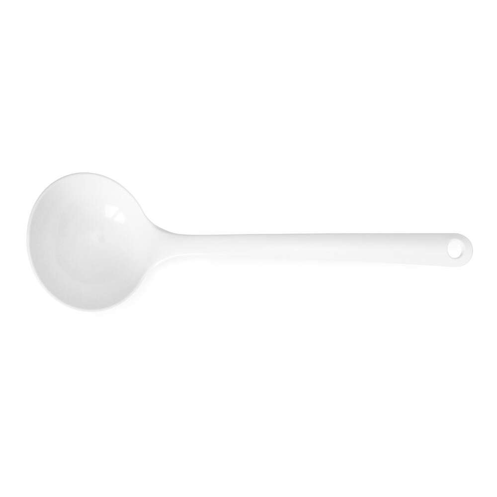 Sauslepel, Hendi, 0,14L, Wit, 300x93mm