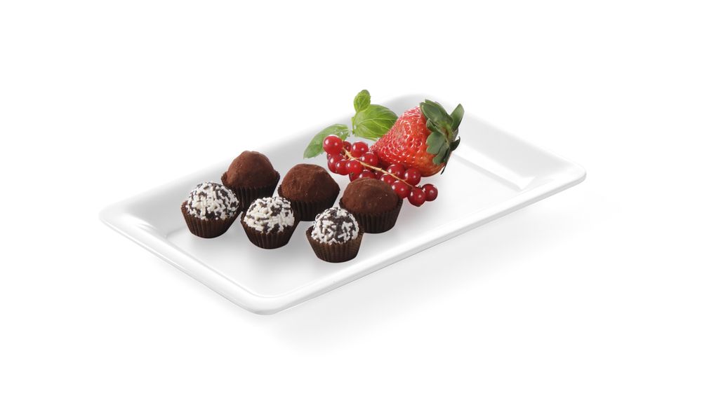 Gastronorm Trays Met Slanke Rand, Fine Dine, GN 1/4, 265x162x(h)20mm