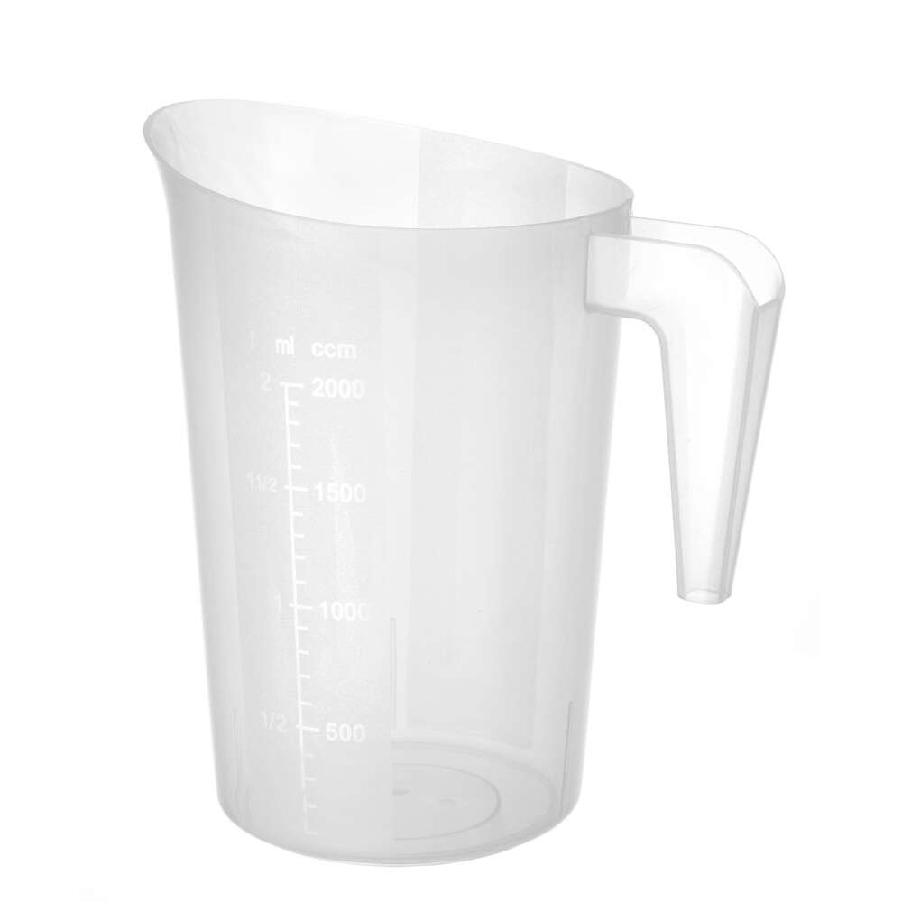 Maatbeker Stapelbaar, Hendi, 2L, ø160x(h)205mm