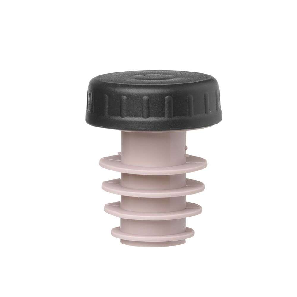 Stopper Met Dop – 6 Stuks., Bar Up, Zwart, 6 St., øxmm