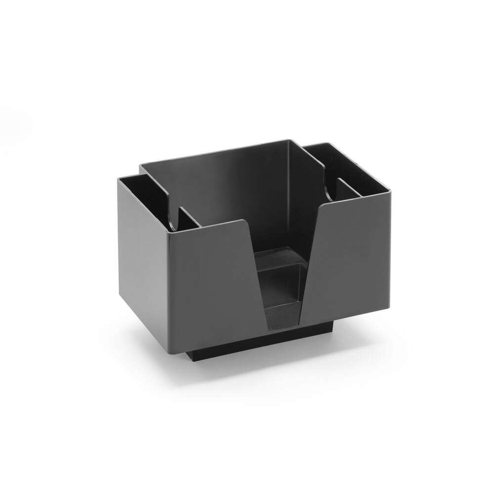 Servethouder Met 3 Vakken, Bar Up, Zwart, 193x143x(h)136mm