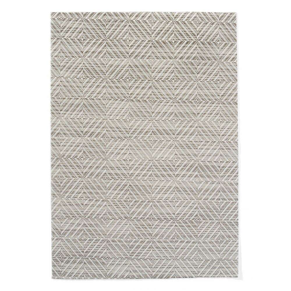 Placemat, Geometrisch Patroon – Set, Hendi, Zilver, 6 St., 450x300mm