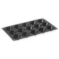 Tartelette ø50x(h)17, Hendi, 15 Mallen, GN 1/3, ø50x(h)17mm