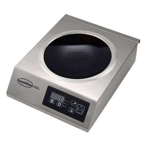 Combisteel Inductie Wokplaat | 230v | Digitale Bediening | 340x440x117mm