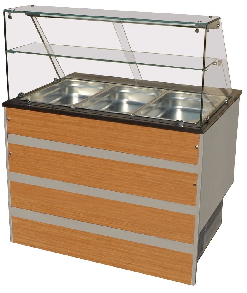Combisteel Gekoeld Buffet GN 3x 1/1 | Statisch | 1070x800x850/1350mm