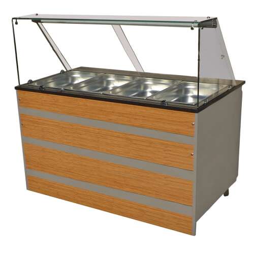 Combisteel Warm Buffet 4x 1/1 Gn | 230v | 1400x800x850/1350mm