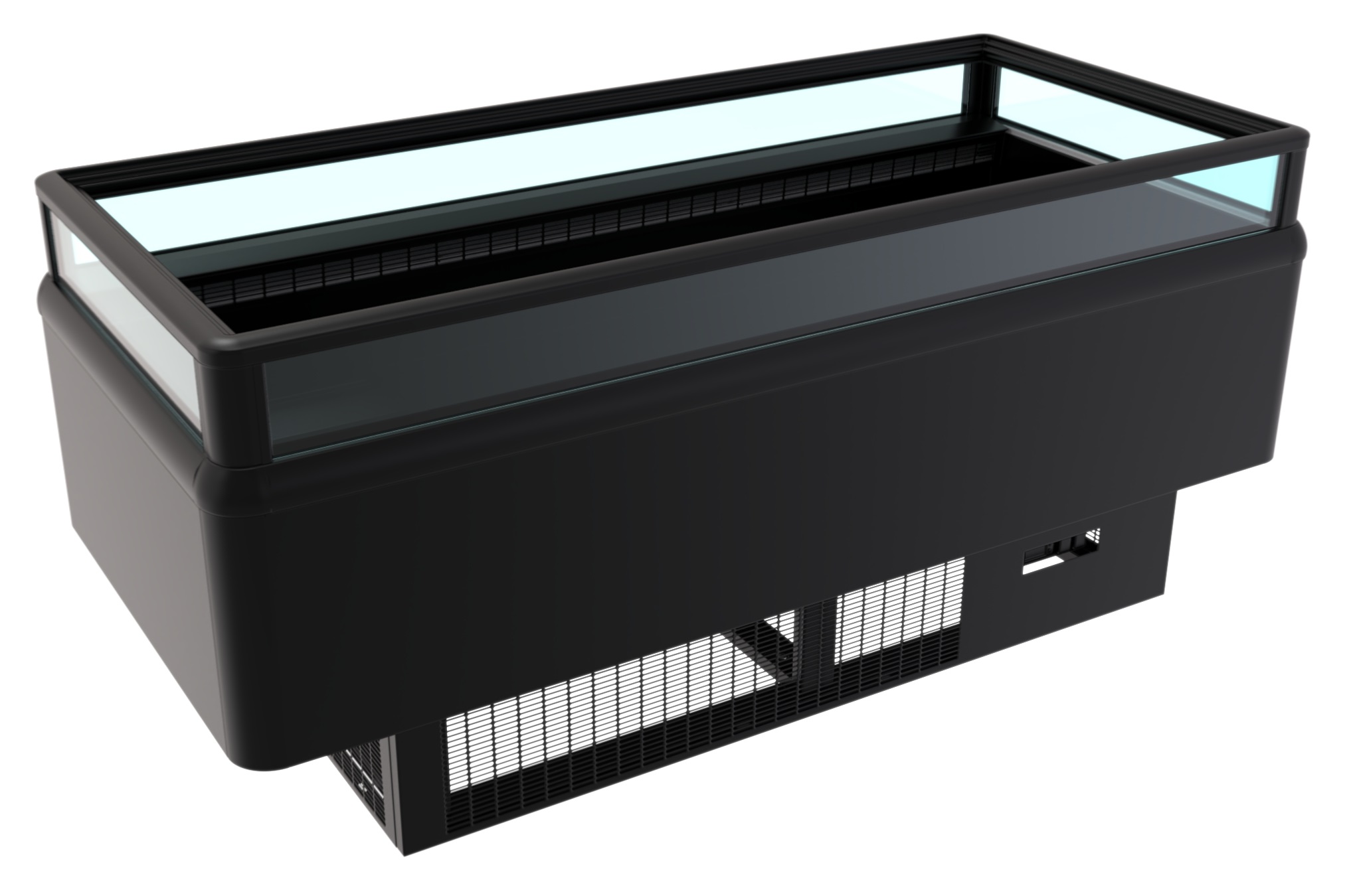 CombiSteel Koel-/Vrieseiland | 320L | Zwart | -22°C/+6°C - Afbeelding 2
