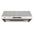CombiSteel Afzuigkap | RVS | 1680m³/h | Motor + Regelaar | 1200mm