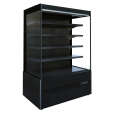 Combisteel Wandkoeling | Jamie | Zwart | +2°C/+8°C | Geforceerd | Nachtgordijn | 1310x665x1920mm