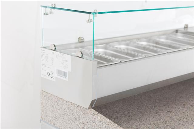 Combisteel Opzetkoelvitrine | 5x 1/4 GN | 1200x335x435mm - Afbeelding 4