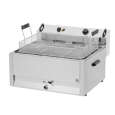 Combisteel Deeg-/visfriteuse | Elektrisch | 30L | 400v | Aftapkraan | 670x650x370mm