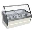 Combisteel Schepijsvitrine | Hawaii | 16x 5L | Wielen | 1590x1195x1335mm