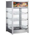 Combisteel Warmhoudvitrine 97L | 3 Roosters | 230v | 460x448x785mm