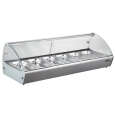 Combisteel Warmhoudvitrine | 6x 1/3gn | 230v | 1110x395x270mm