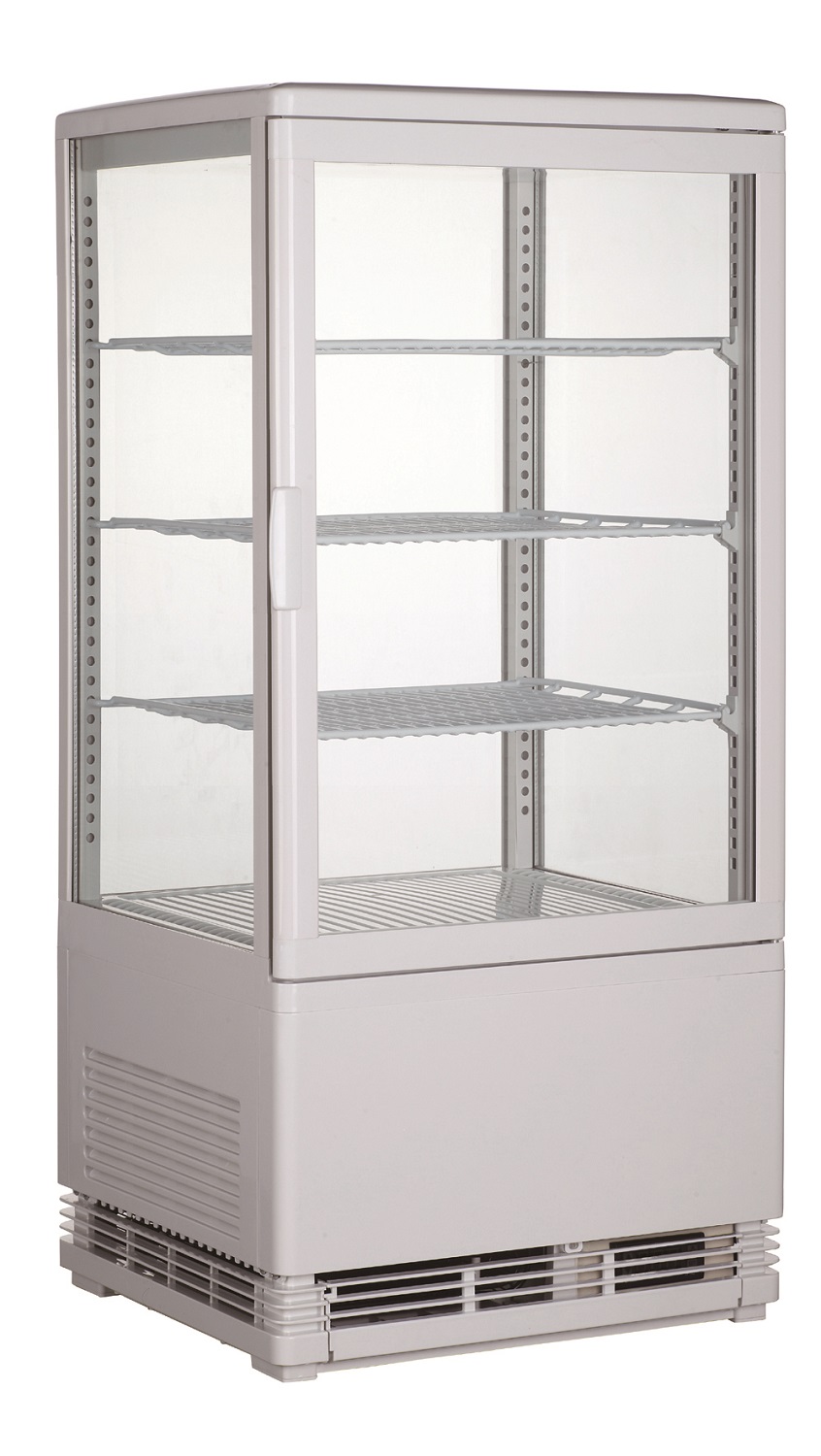 Combisteel Koelvitrine | 68L | Wit | 0°c/+12°c | 4 Niveaus | 428x386x885mm