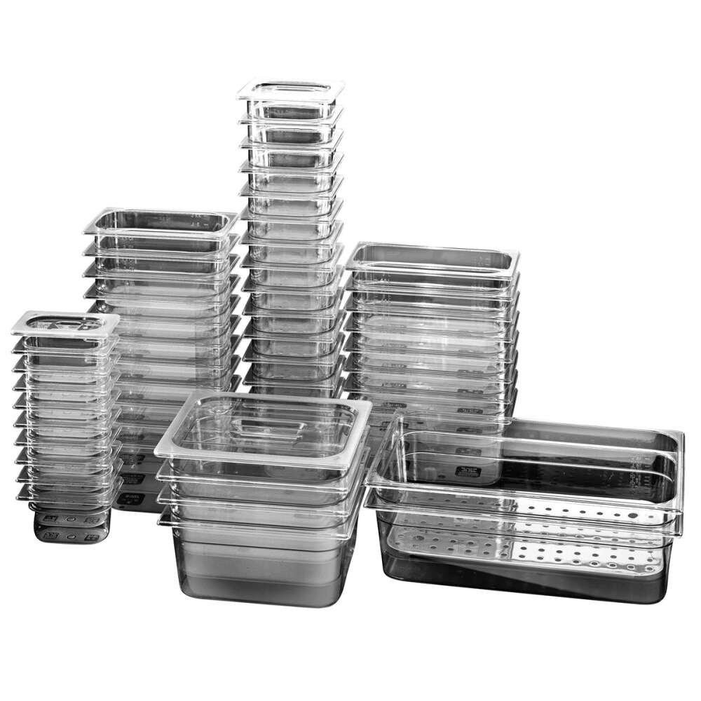 GN Pan Polycarbonaat 1/9gn-65mm