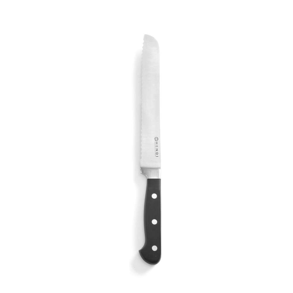 Broodmes, Hendi, Kitchen Line, Zwart, (l)335mm