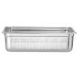 Container GN 1/1 Geperforeerd, Hendi, Profi Line, GN 1/1, 21L, Lichtgrijs, (h)150mm