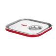 Deksel Voor GN Containers Met Siliconenrand, Hendi, Kitchen Line, GN 2/3, 354x325mm