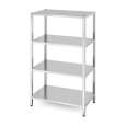 Opbergrek Met 4 Planken, Hendi, Kitchen Line, 1000x600x(h)1800mm
