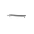 Wandplank Met 2 Bevestigingsbeugels, Hendi, 1200x300x(h)250mm
