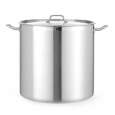 Kookpan Hoog - Met Deksel, Hendi, Profi Line, 70L, ⌀450x(h)450mm